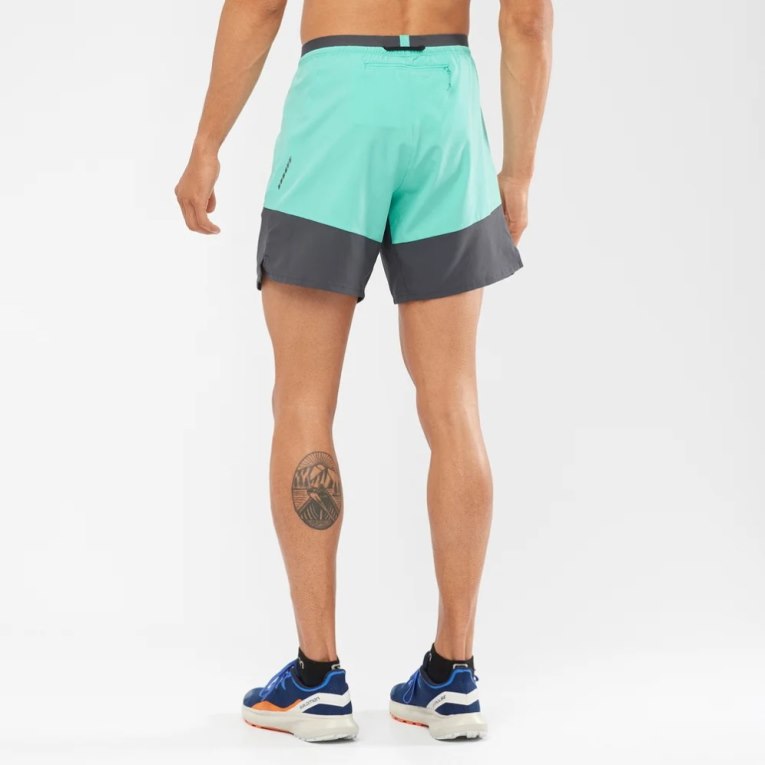 Bermudas Salomon Cross 7'' No Liner Hombre Turquesa | MX NCUL701